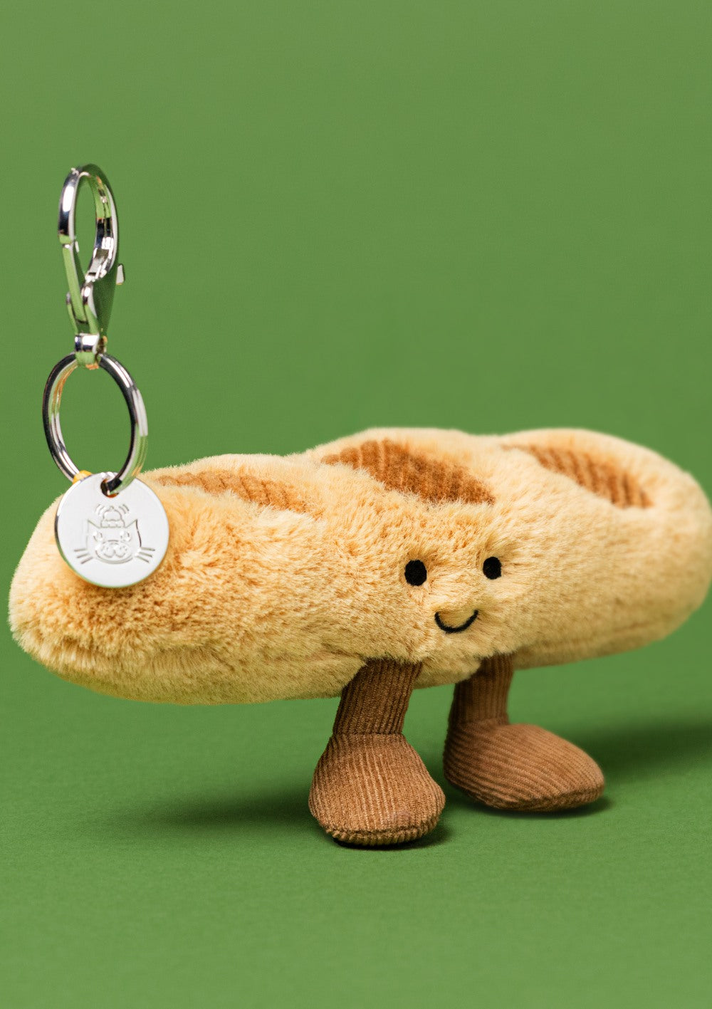Jellycat Taschen- und Schlüsselanhänger 'Amuseables Baguette'