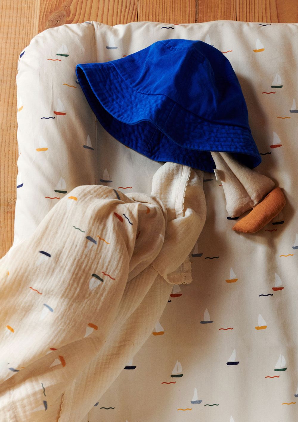 Dear April Wickelauflage 'Dove' Pond Boats