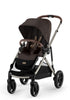 Kinderwagen 'Gazelle S' Taupe / Chocolate Brown