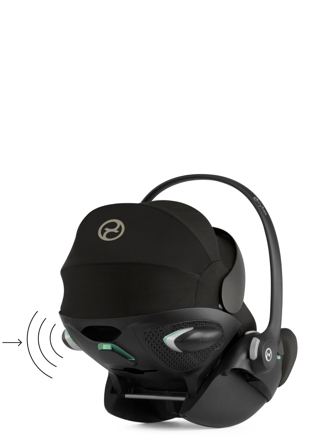 Cybex Gold Babyschale 'Cloud G i-Size Plus' Moon Black