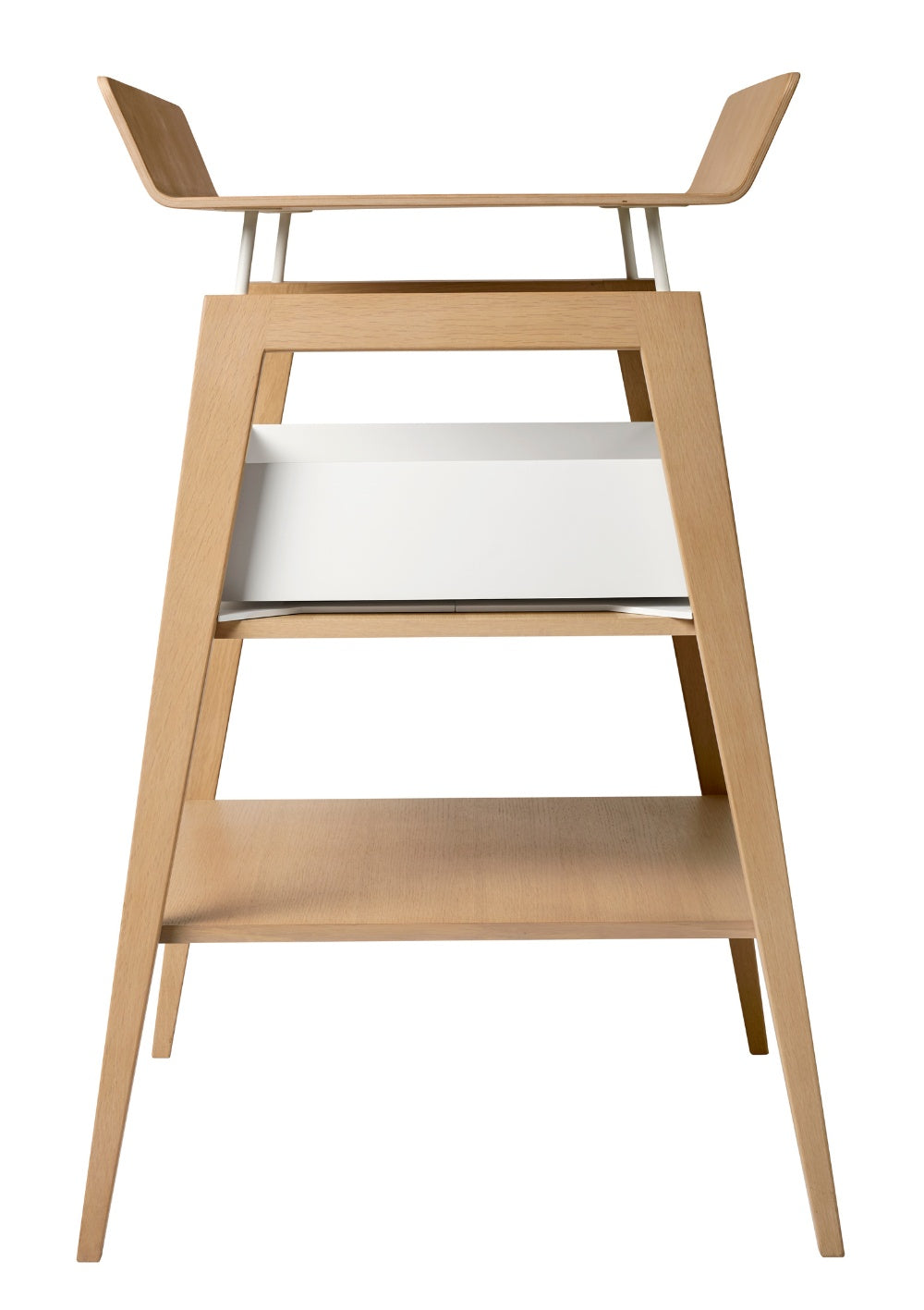 Leander Wickeltisch mit Schaumstoffpolster 'Linea' Eiche