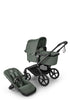 Kinderwagen-Set 'Fox 5 Renew' Schwarz / Forest Green