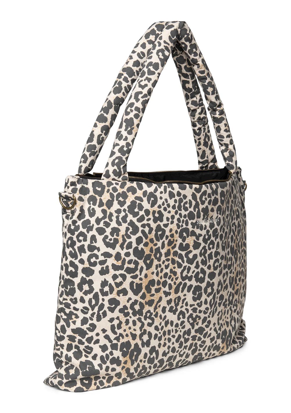 Studio Noos Wickeltasche 'Soft Cotton Diaper Bag' Leopard
