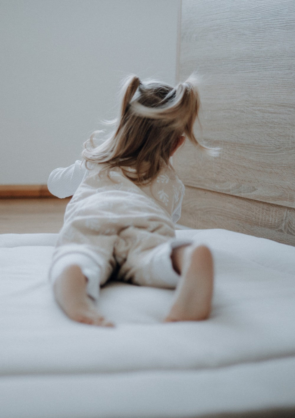 emma & noah Krabbeldecke Mini Piqué Essential Beige 120 x 120 cm