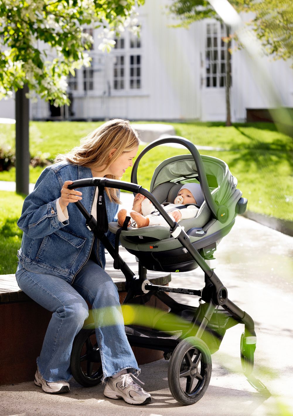 BeSafe Babyschale 'Go Beyond2' Meadow Green SoftBreeze