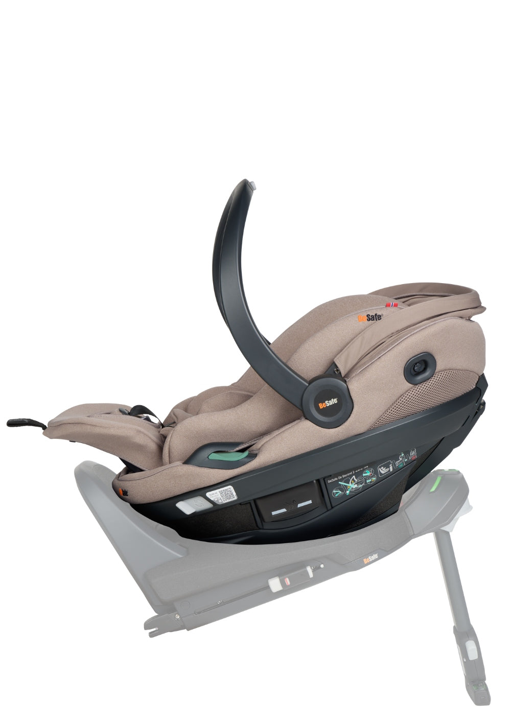 BeSafe Babyschale 'Go Beyond2' Dark Sand SoftBreeze