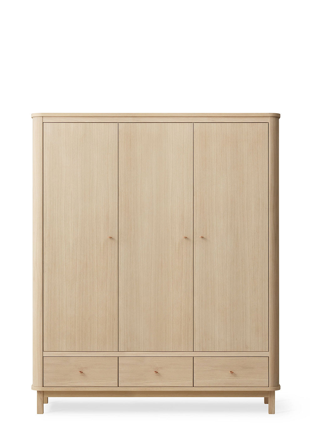 Oliver Furniture Kleiderschrank 'Wood' 3-türig Eiche