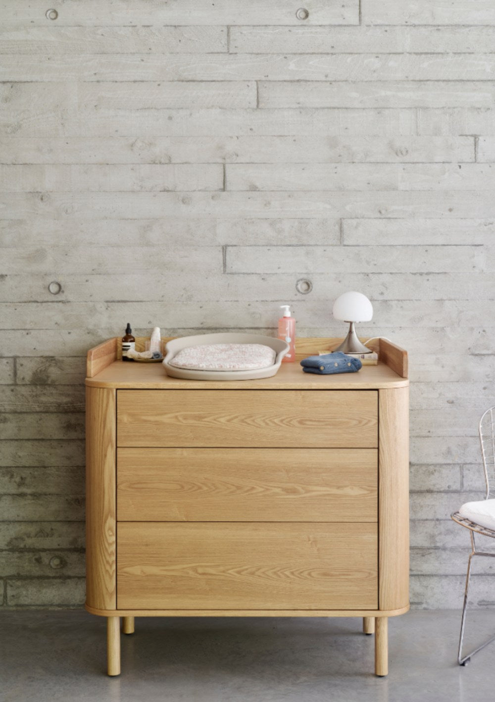 Quax Wickelkommode 'Yume' Natural ash