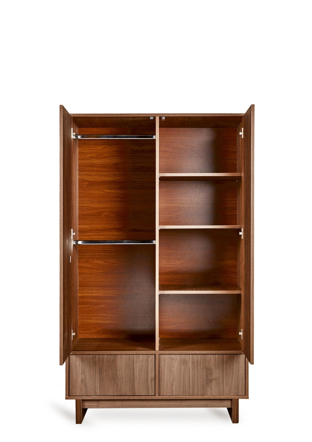 Quax Schrank 'Kyo' Walnut – Innenaufteilung