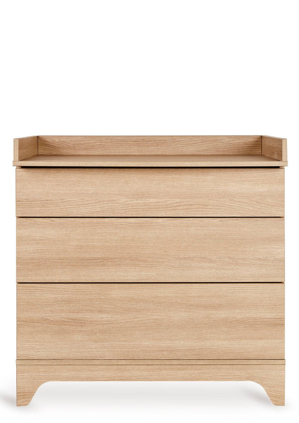 Quax Kommode 'Tsugi' Honey Ash mit Wickelaufsatz