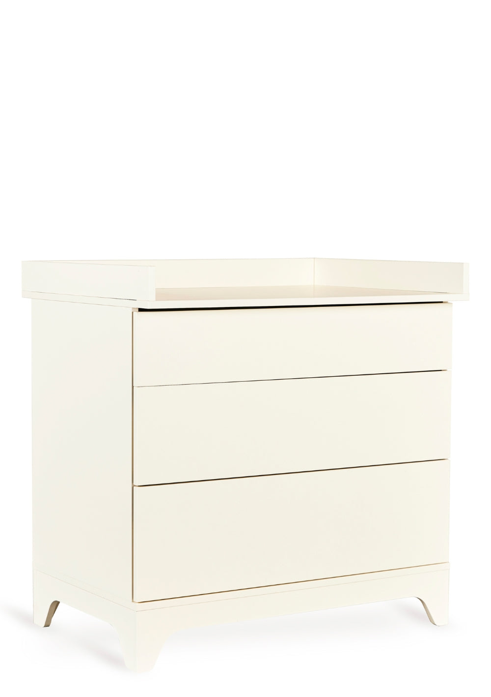 Quax Kommode 'Tsugi' Butter mit Wickelaufsatz