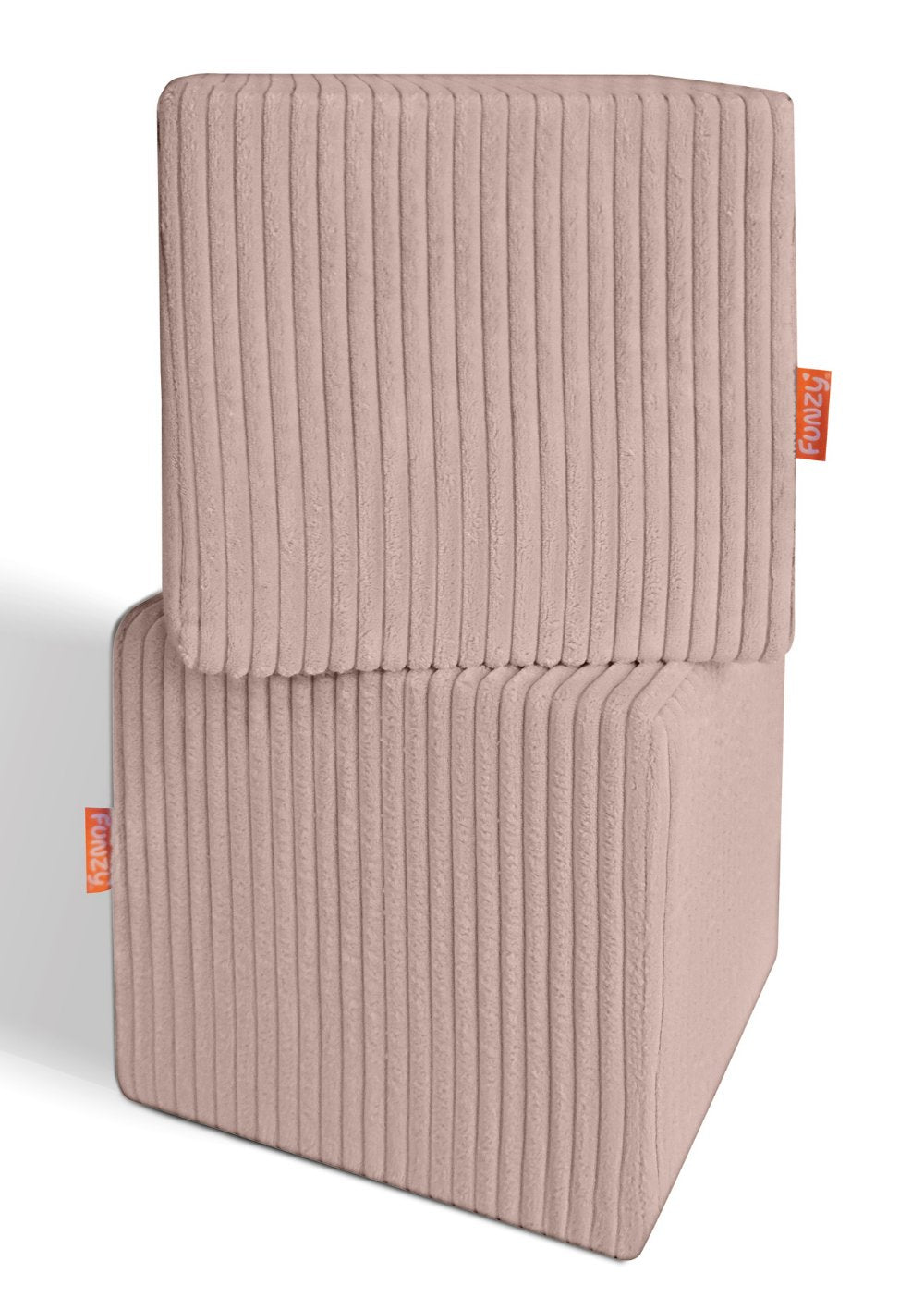 Funzy 4er-Set Spiel-Elemente 'Cubes' Cord Kirschblüte Rosa