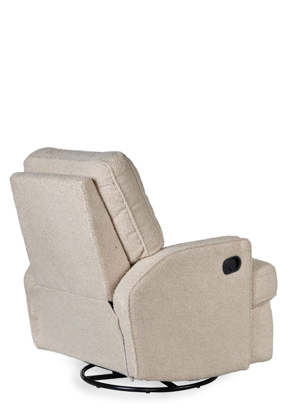 Quax Liegesessel 'Swivel & Gliding Electric Recliner' mit elektrischer Relax-Funktion Teddy Taupe