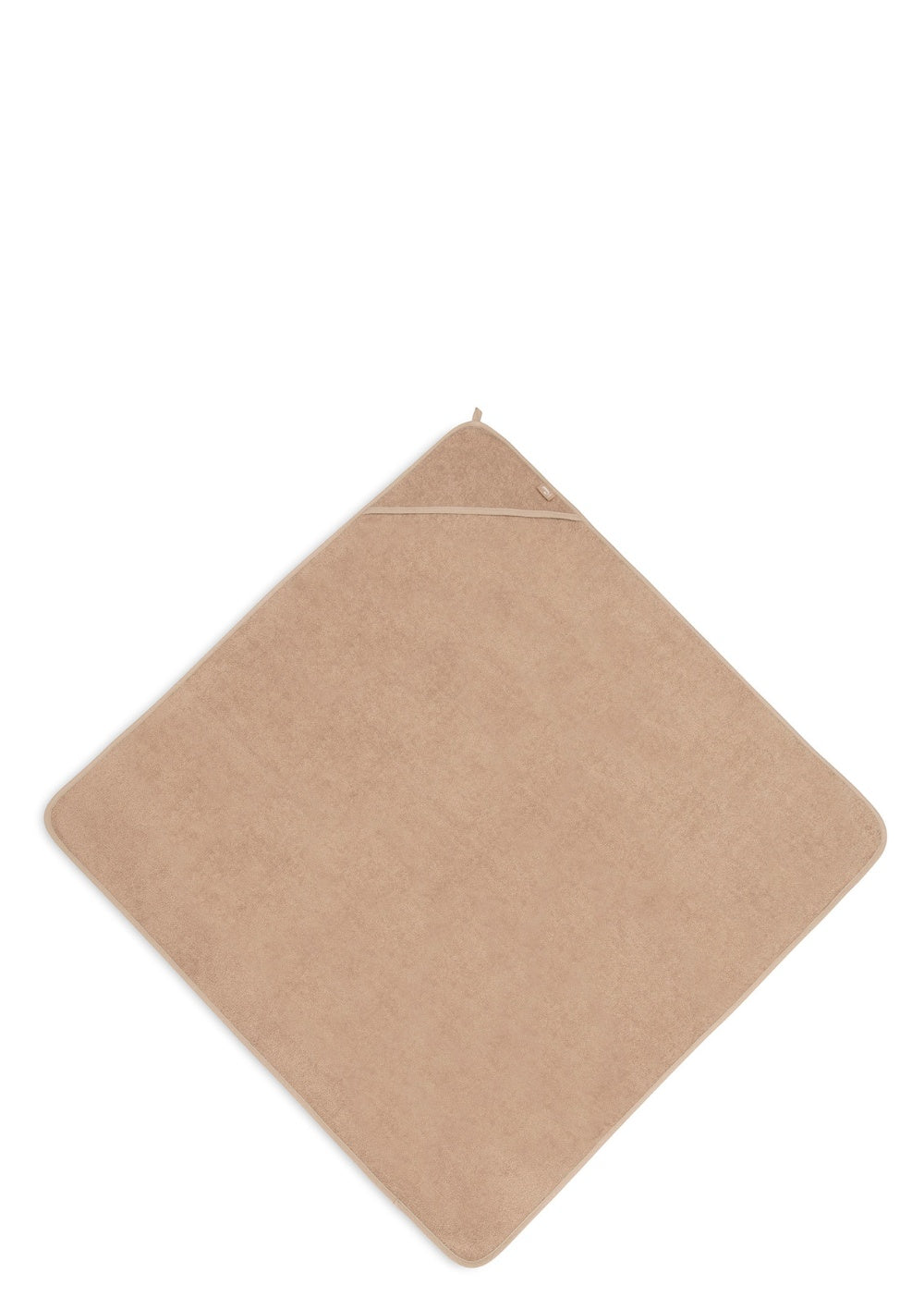 Jollein Kapuzenhandtuch Biscuit 100 x 100 cm