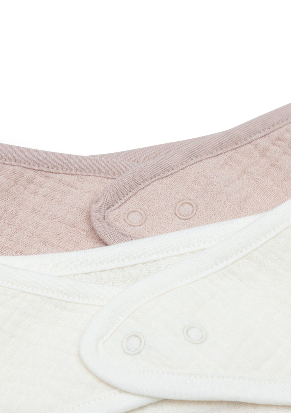 Jollein 2er-Set Musselin Bandanas Wild Rose / Oatmeal