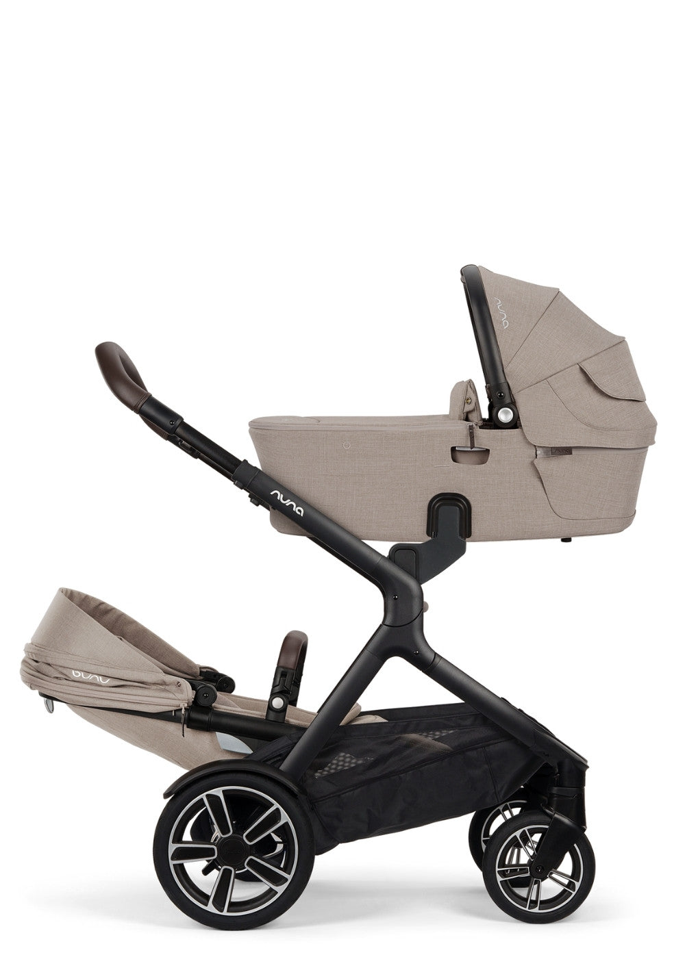 Nuna Kinderwagen-Set 'DEMI next' (inkl. Rider Board) Chateau