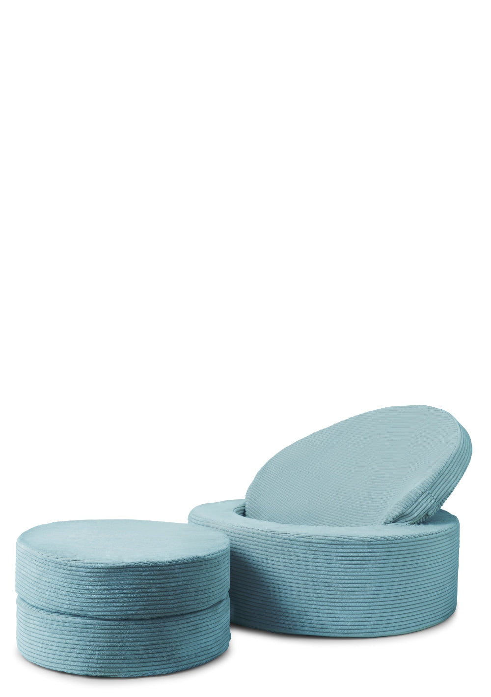 Funzy Donut Cord Lagune Blau