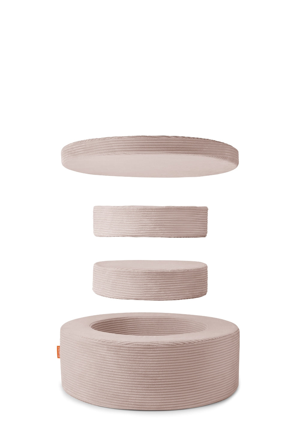 Funzy Donut Cord Kirschblüte Rosa