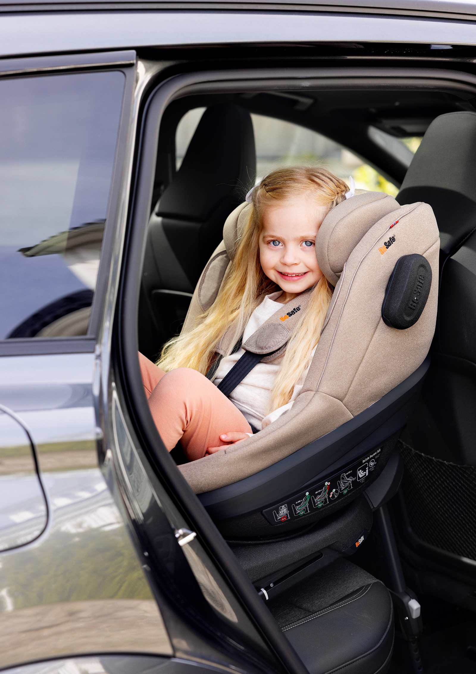 BeSafe Reboarder 'Beyond2' Dark Sand SoftBreeze