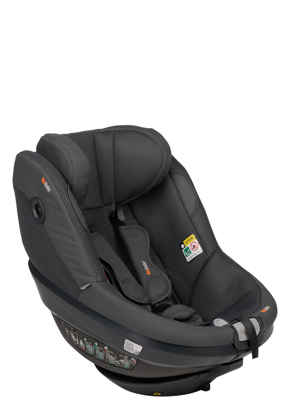 BeSafe Kindersitz 'Beyond2 360 B' Anthracite Mesh