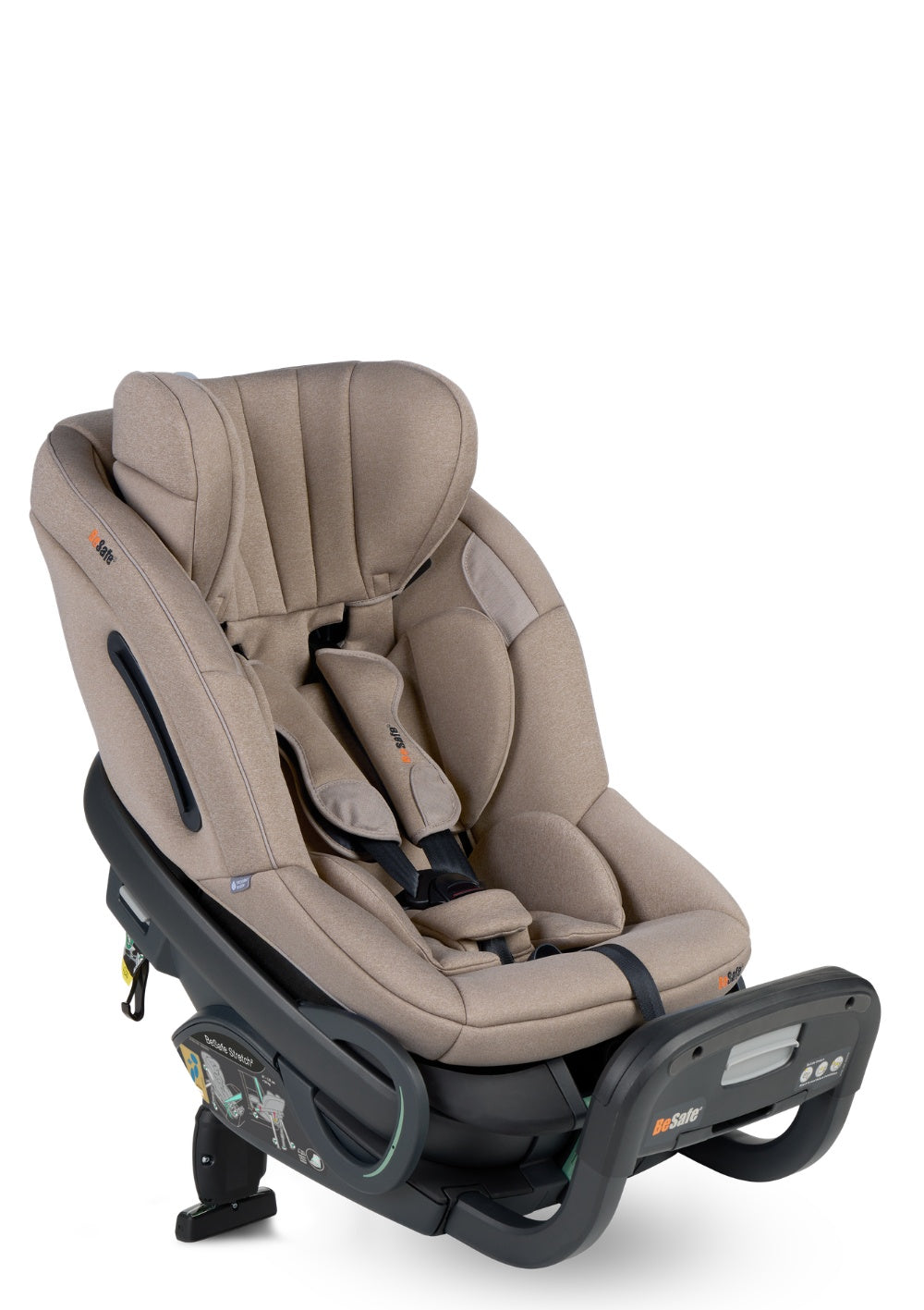 BeSafe Reboarder 'Stretch2' Dark Sand SoftBreeze