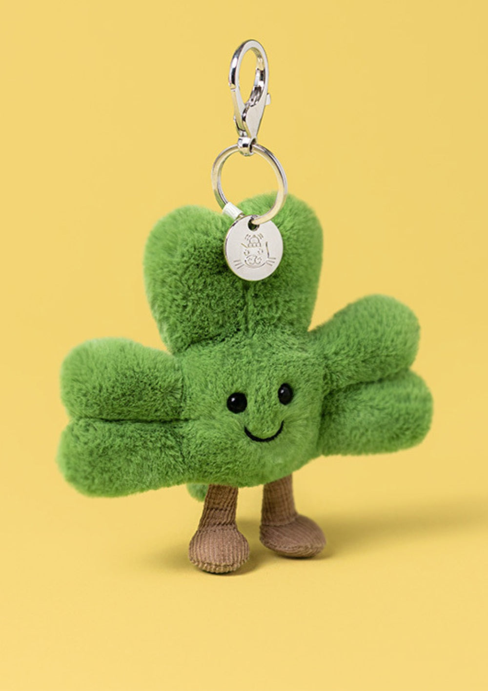 Jellycat Taschen- und Schlüsselanhänger 'Amuseables Siofra Shamrock'