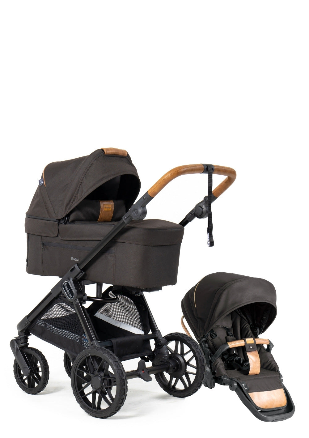 Emmaljunga Kinderwagen-Set 'SENTO PRO ERGO+' Outdoor Brown