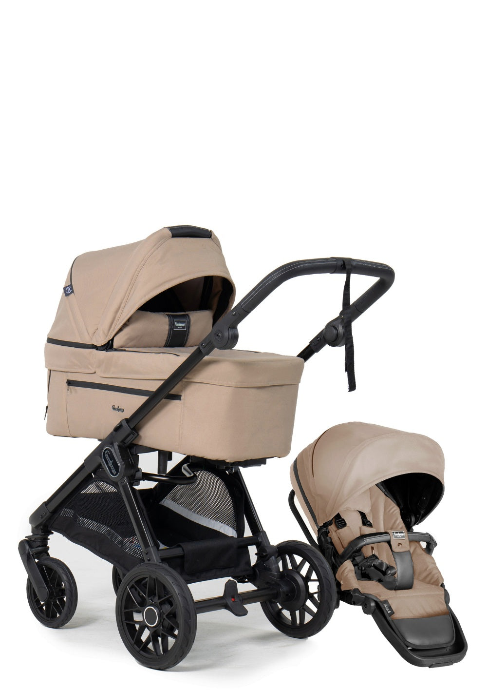 Emmaljunga Kinderwagen 'SENTO PRO FLAT+' Urban Dune