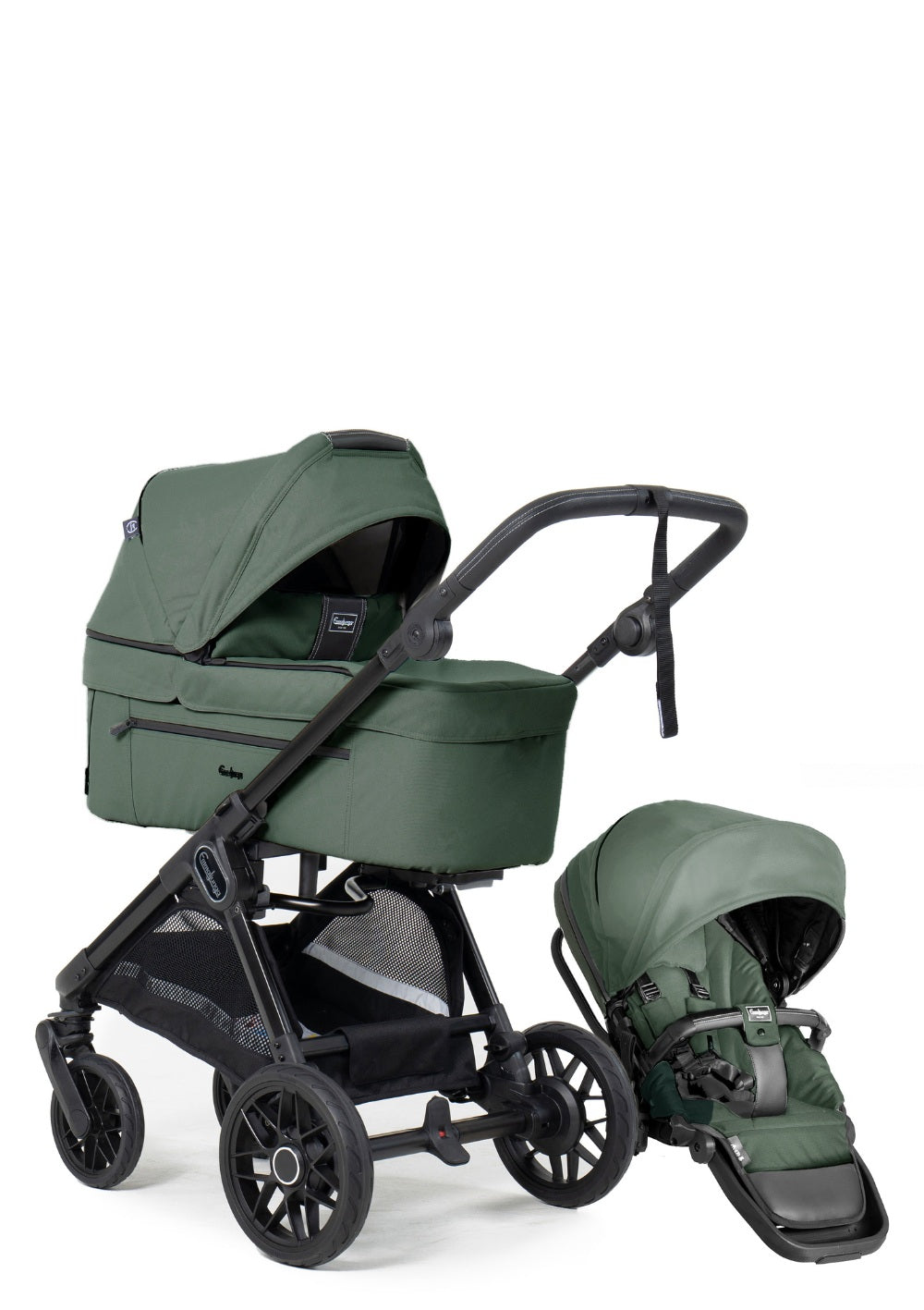 Emmaljunga Kinderwagen 'SENTO PRO ERGO+' Urban Green