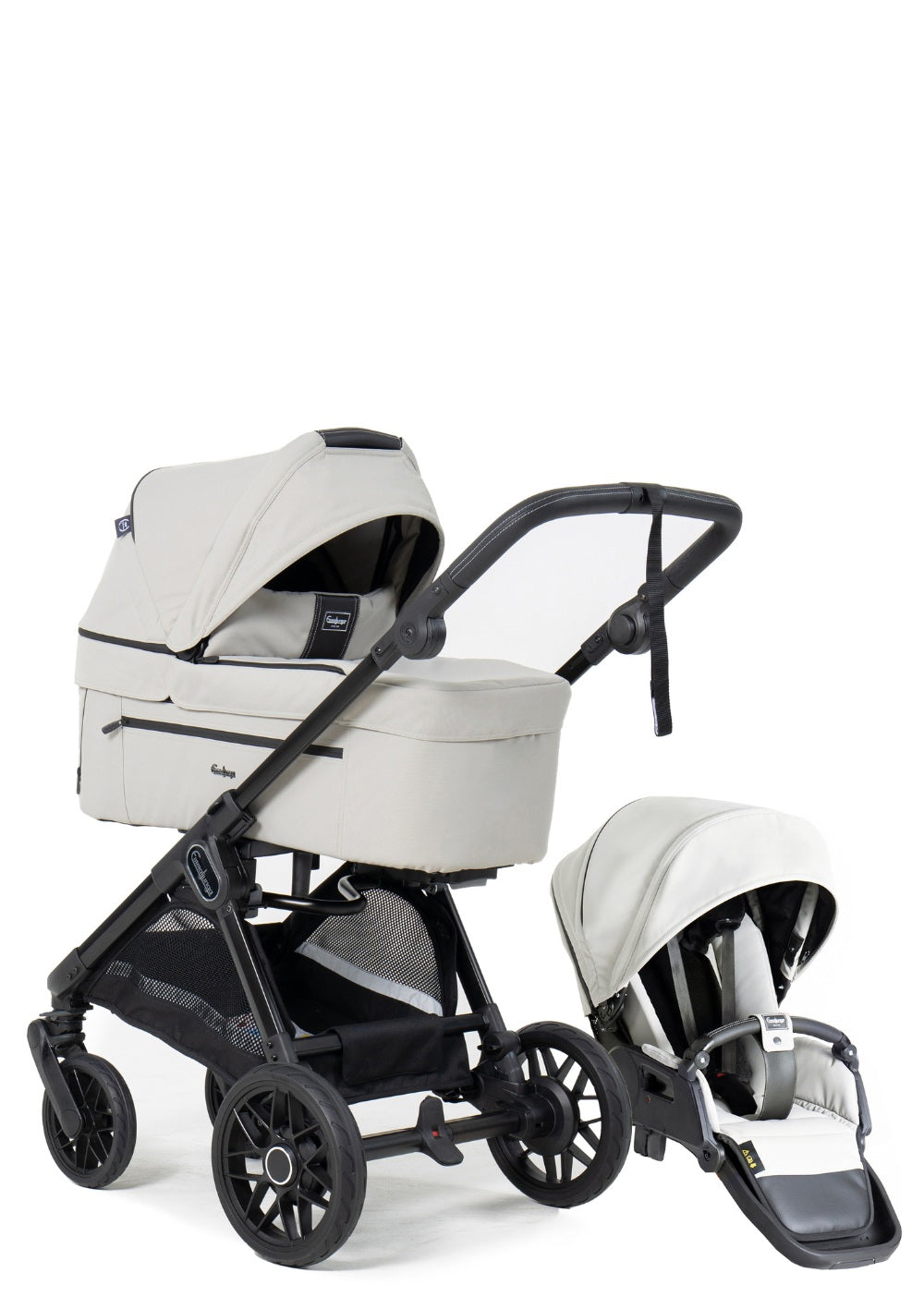 Emmaljunga Kinderwagen 'SENTO PRO FLAT+' Urban Pearl