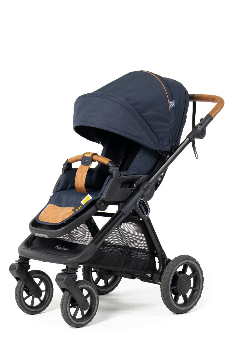 Emmaljunga Kinderwagen 'SENTO FLAT+' Outdoor Dark Navy Blue