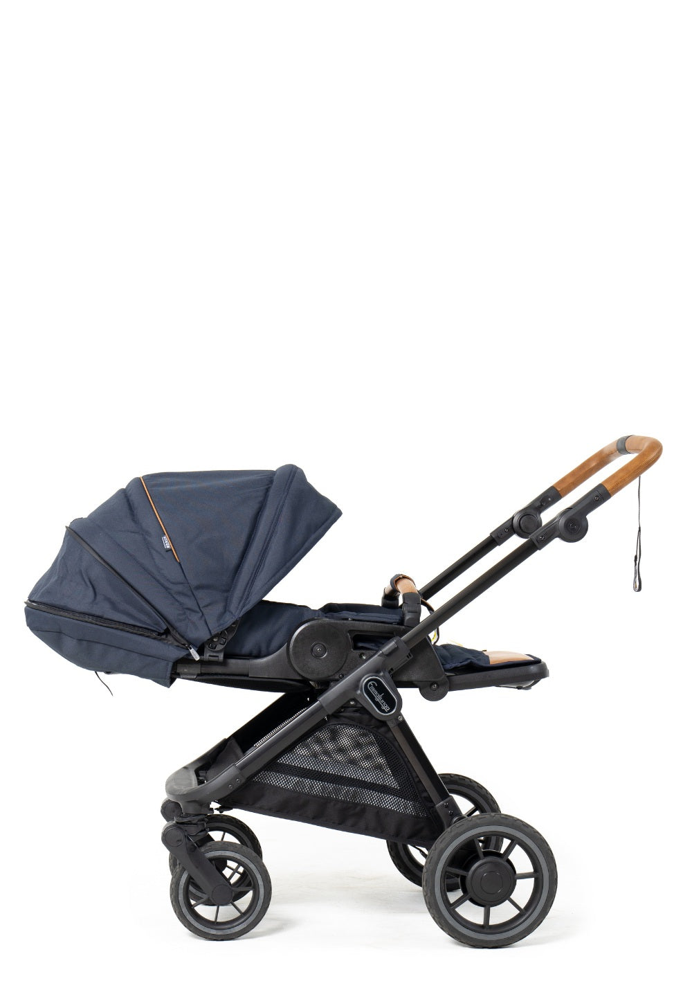 Emmaljunga Kinderwagen 'SENTO FLAT+' Outdoor Dark Navy Blue