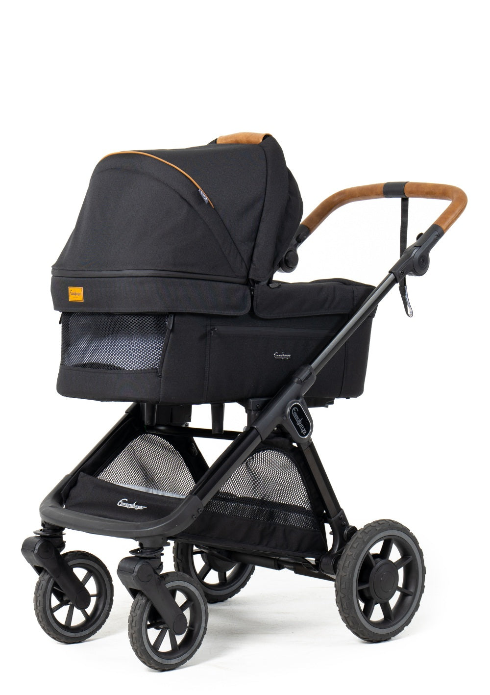 Emmaljunga Kinderwagen 'SENTO FLAT+' Outdoor Black