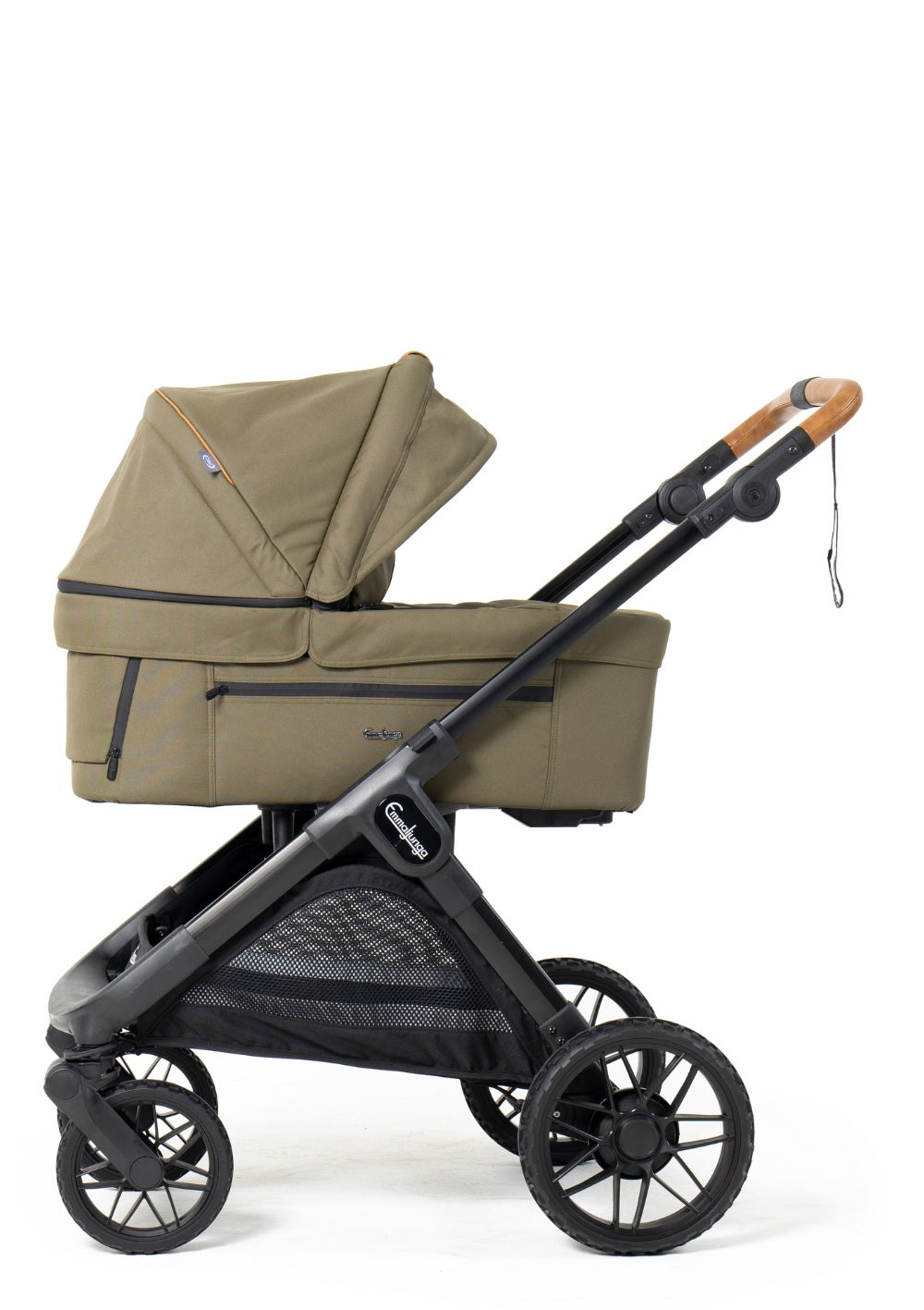 Emmaljunga Kinderwagen-Set 'SENTO MAX FLAT+' Outdoor Olive