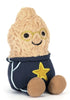 Erdnuss Kuscheltier 'Amuseables Peanut Star Student Outfit'