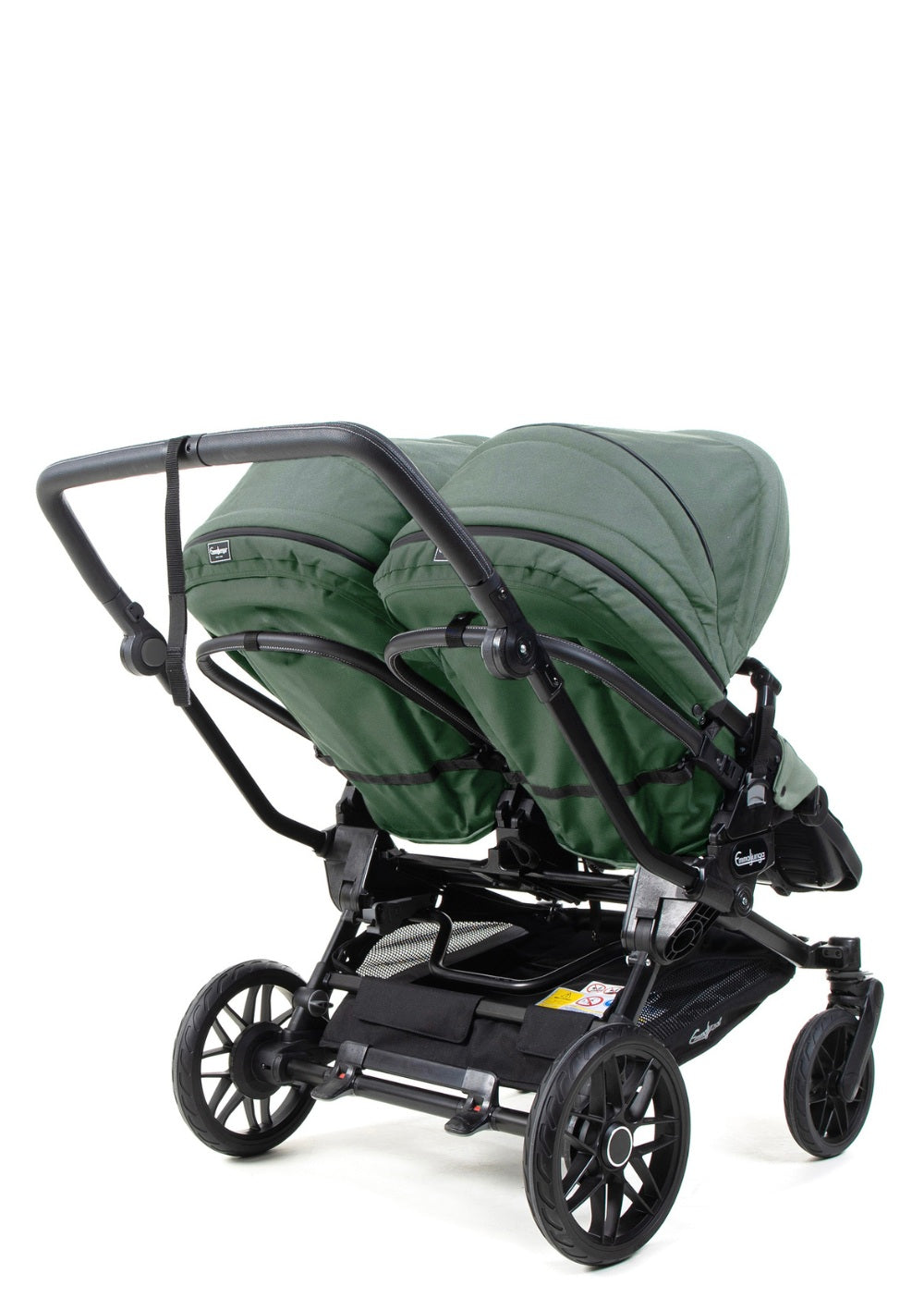 Emmaljunga Geschwisterwagen 'Double SENTO ERGO+' Urban Green