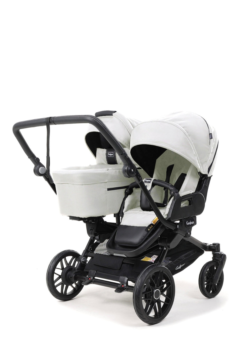 Emmaljunga Geschwisterwagen 'Double SENTO FLAT+' Urban Pearl