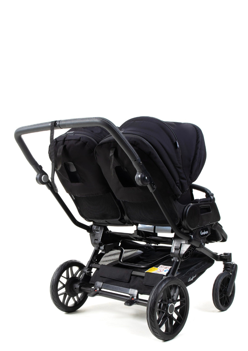 Emmaljunga Geschwisterwagen 'Double SENTO FLAT+' Urban Black