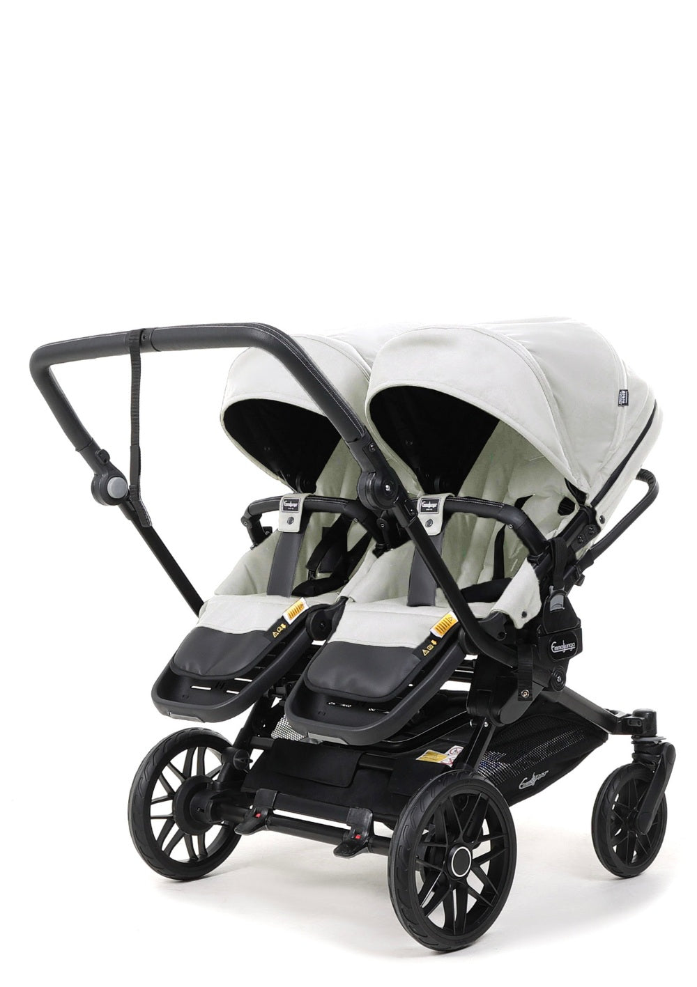 Emmaljunga Zwillingskinderwagen 'Double SENTO ERGO+' Urban Pearl