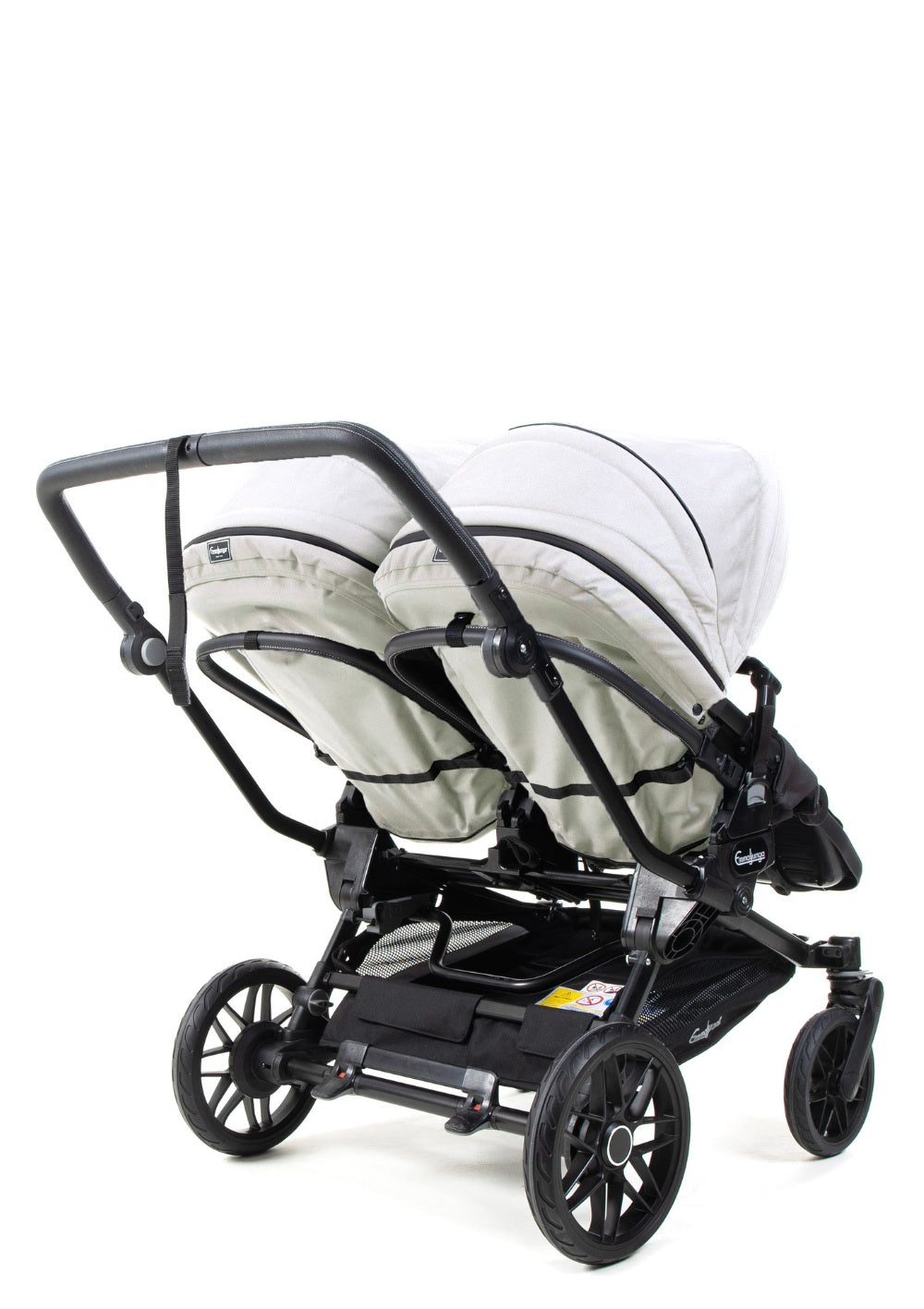 Emmaljunga Zwillingskinderwagen 'Double SENTO ERGO+' Urban Pearl