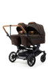 Zwillings-Kinderwagen-Set 'Double SENTO ERGO+' Outdoor Brown