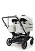 Zwillings-Kinderwagen-Set 'Double SENTO FLAT+' Urban Pearl