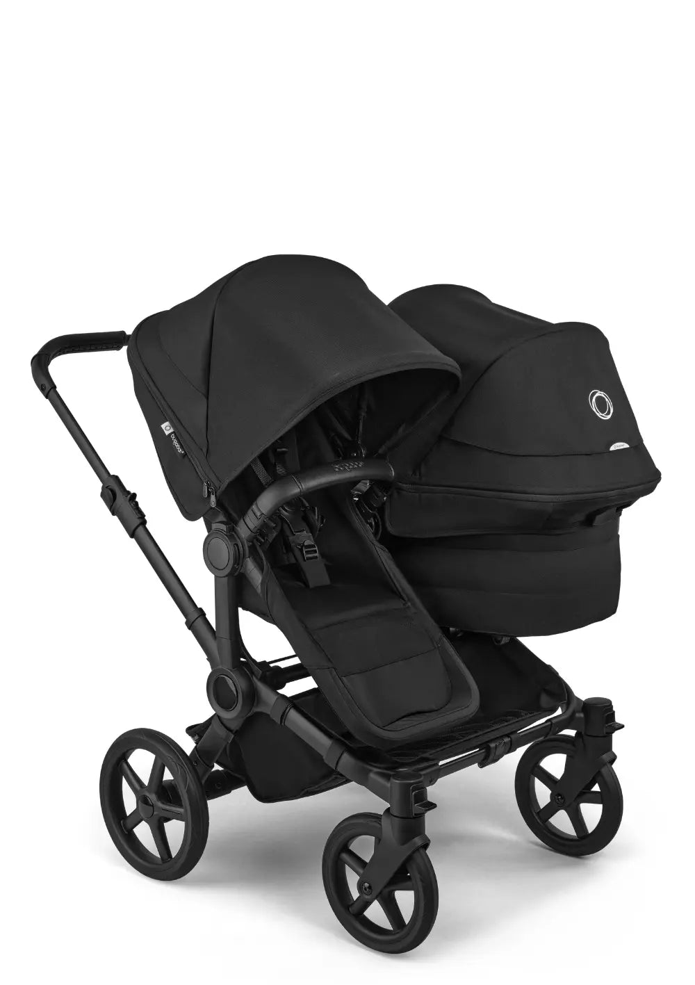 Bugaboo Geschwisterwagen 'Donkey 6 Duo' Heritage Black