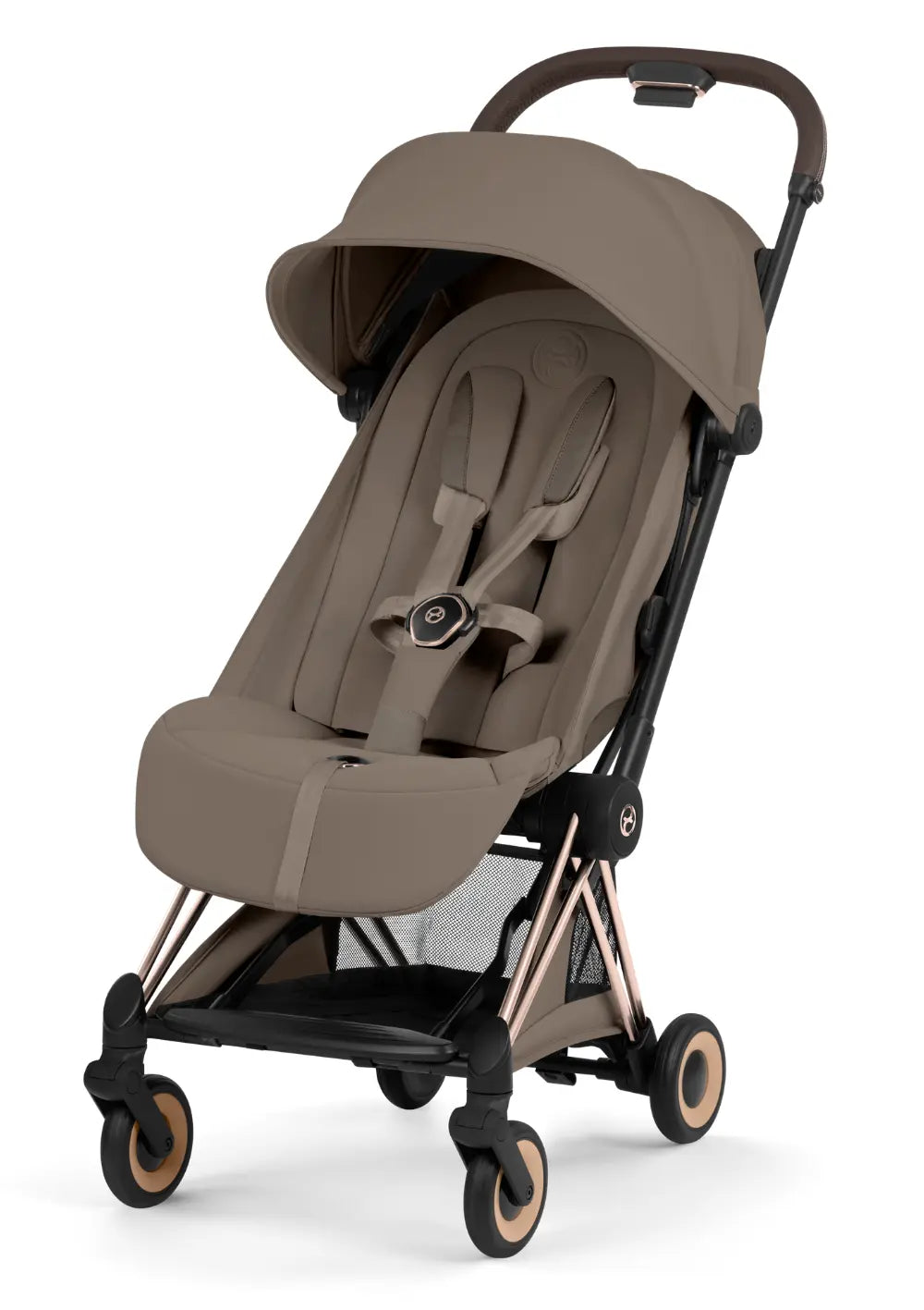 Cybex Buggy 'Coya Style' Coconut Brown Roségold