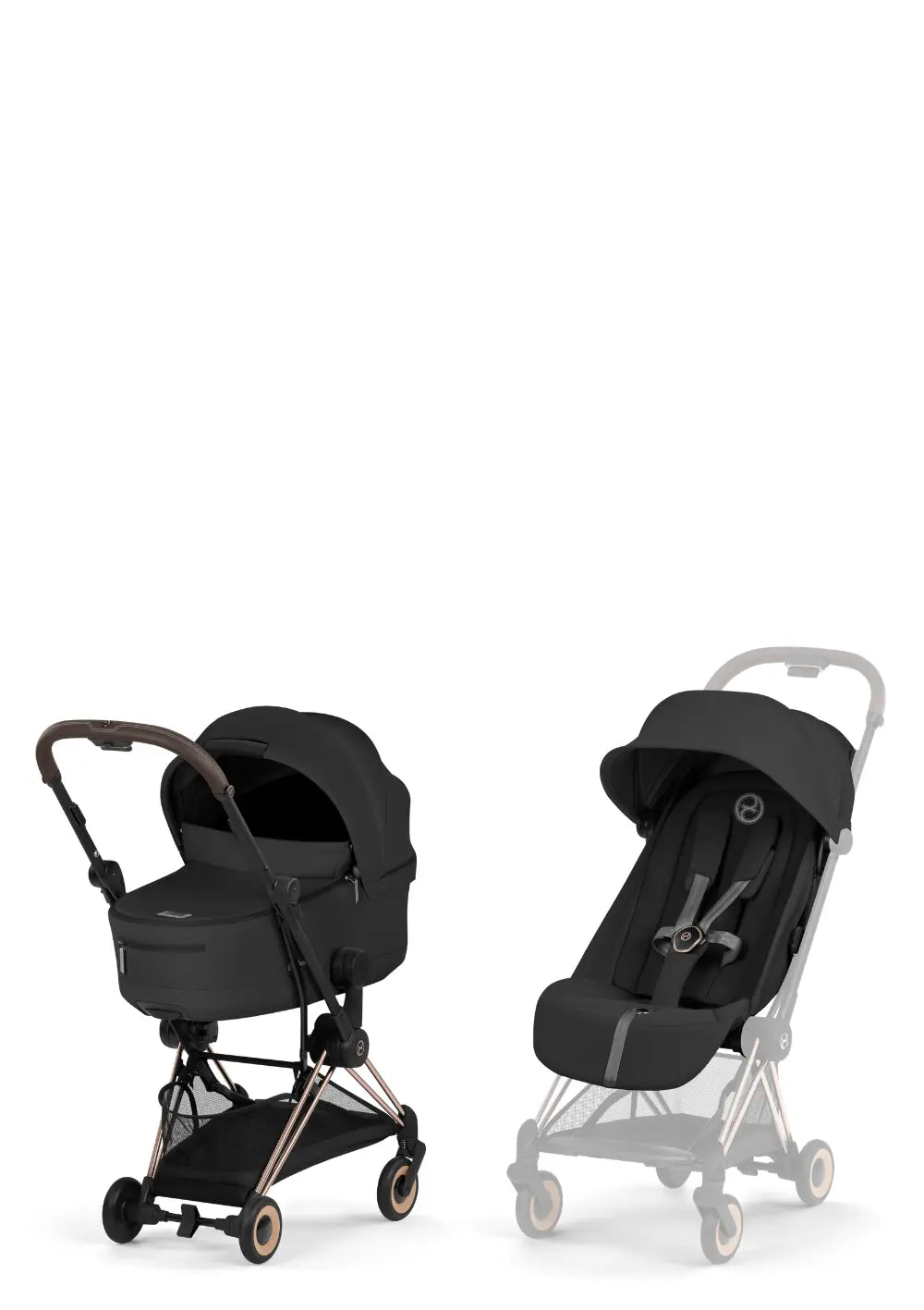 Cybex Buggy-Set 'Coya Comfort' Sepia Black