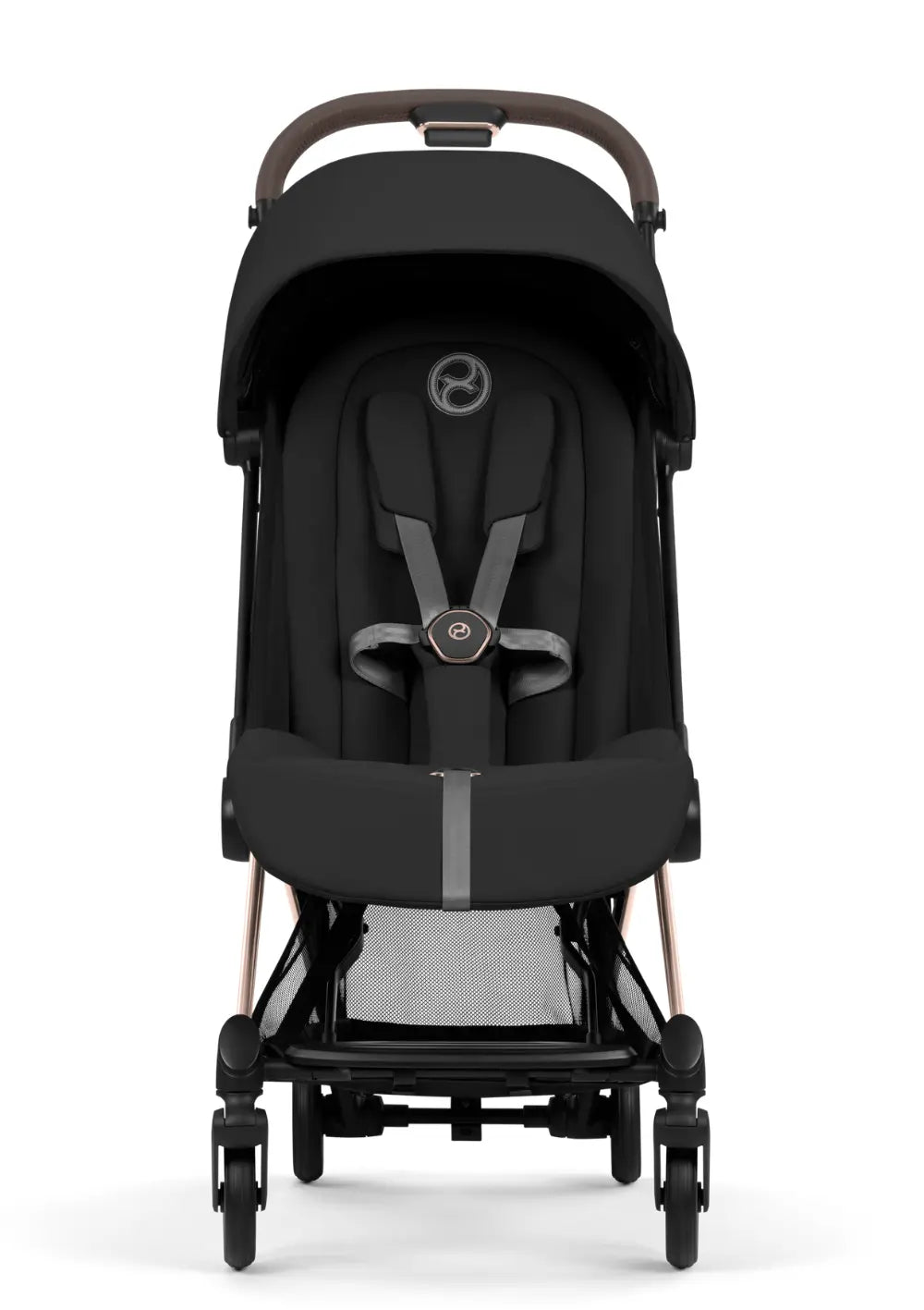 Cybex Buggy 'Coya Comfort' Sepia Black / Roségold