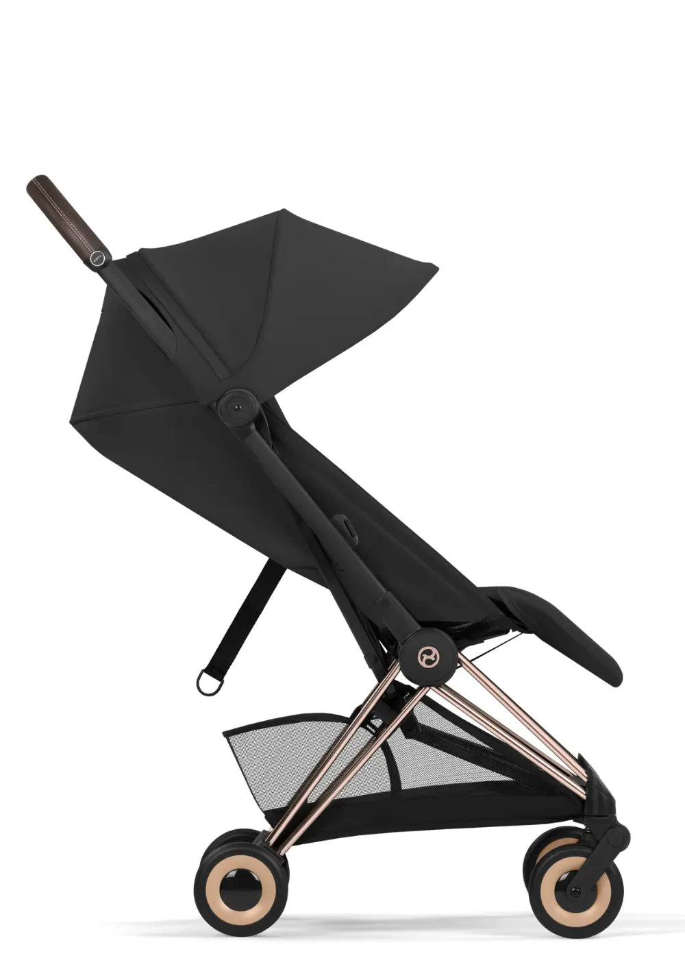 Cybex Buggy 'Coya Comfort' Sepia Black / Roségold