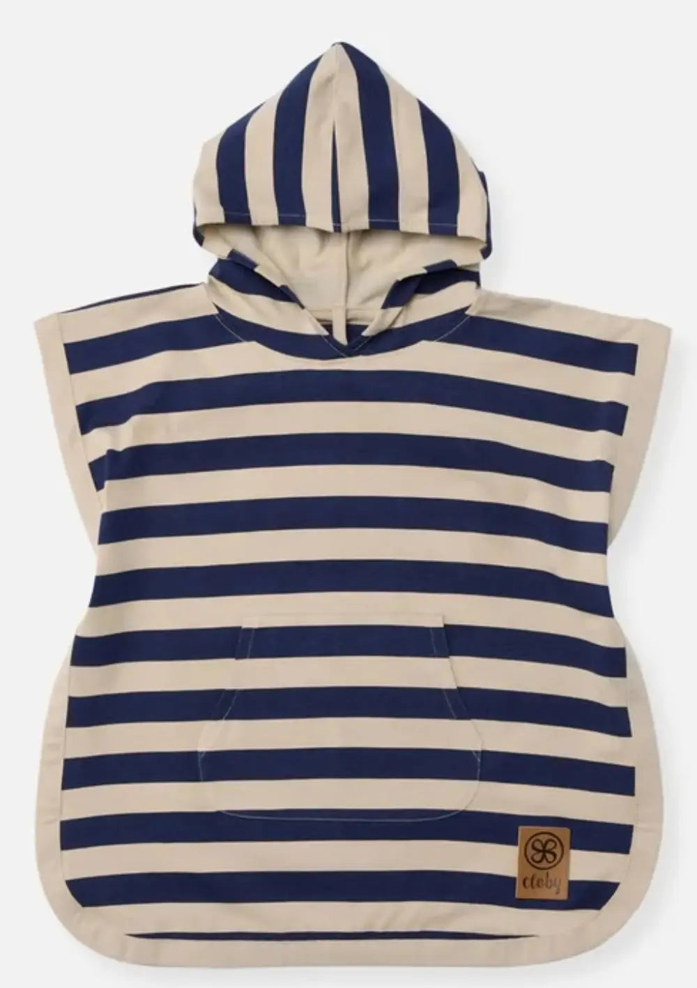 Cloby UV-Poncho UPF 50+ Navy Stripe