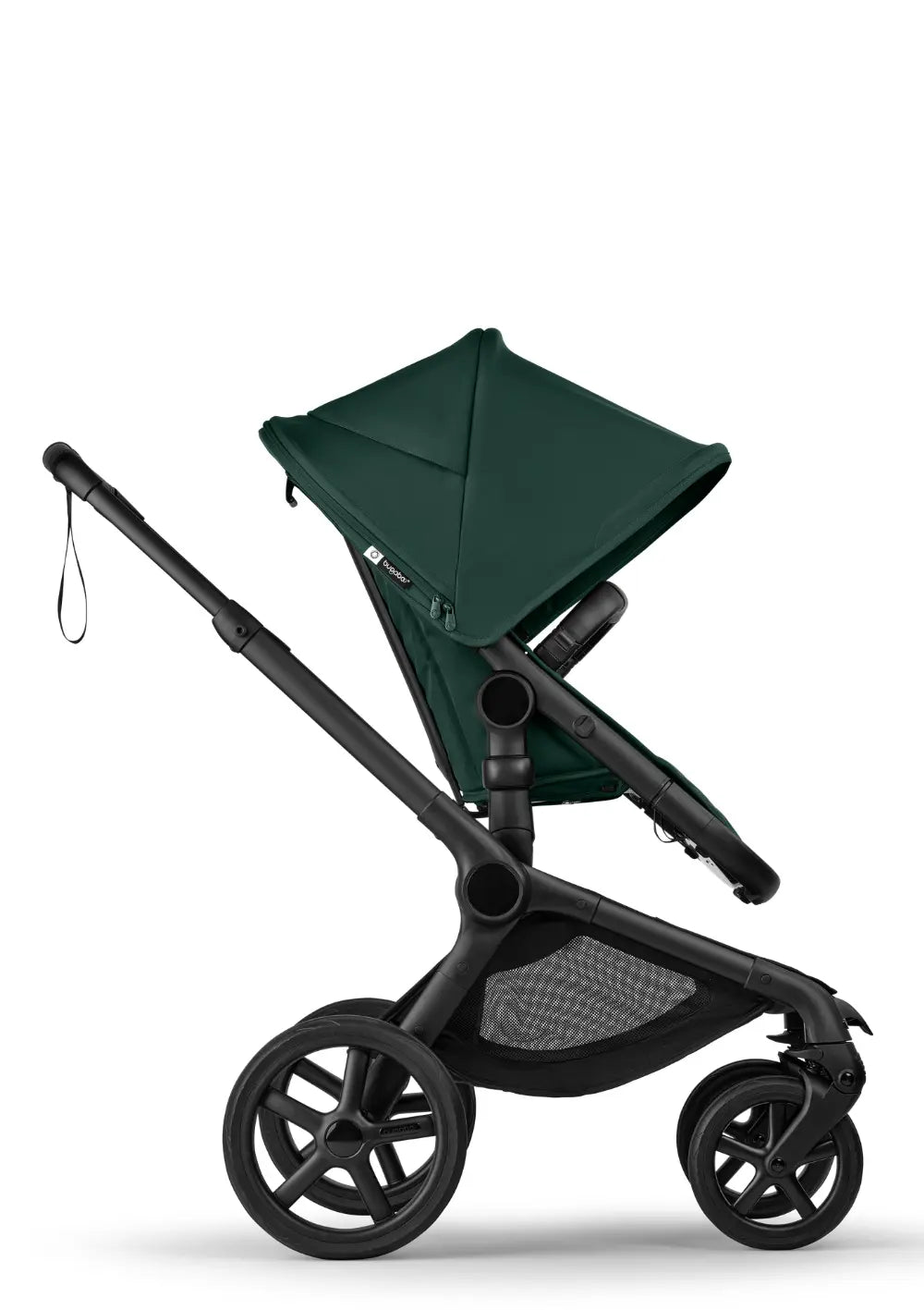 Bugaboo Fox 5 Renew Kinderwagen-Set Schwarz / Fern Green