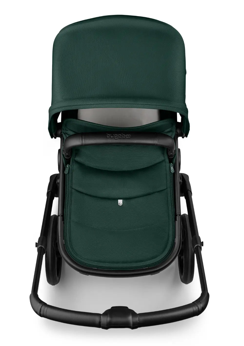 Bugaboo Fox 5 Renew Kinderwagen-Set Schwarz / Fern Green